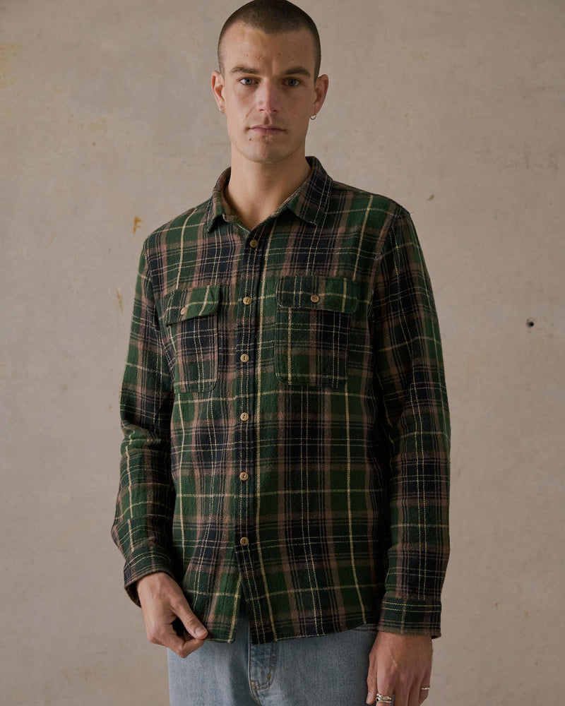 Twin Pocket Flannel Shirt
