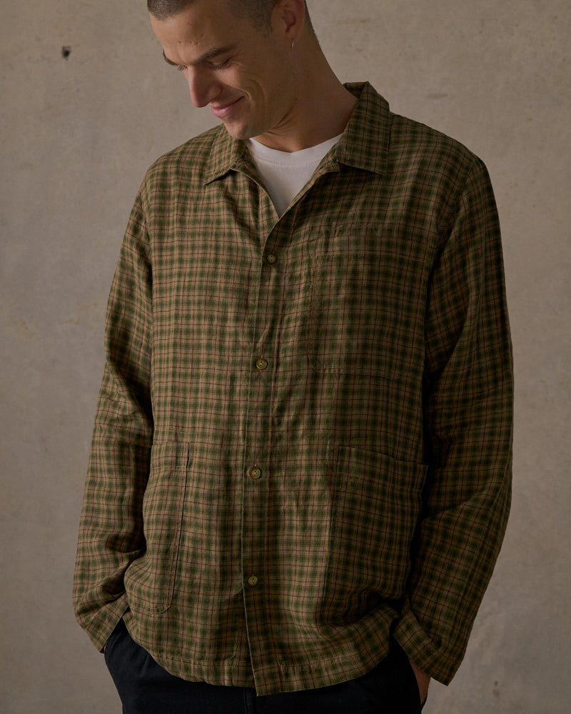 Patio Check Overshirt