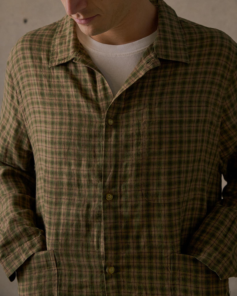 Patio Check Overshirt
