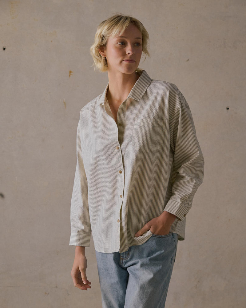Boxy Long Sleeve Shirt