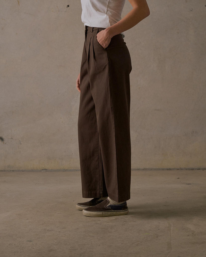 Wide Pleated Pants