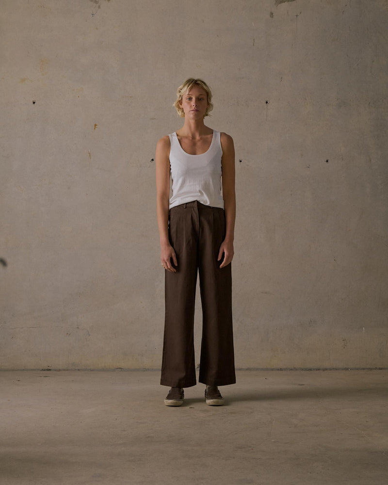 Wide Pleated Pants