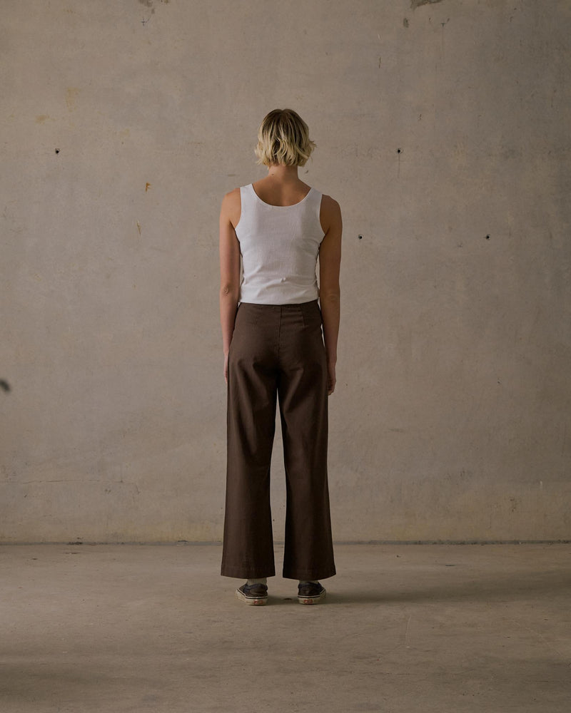 Wide Pleated Pants