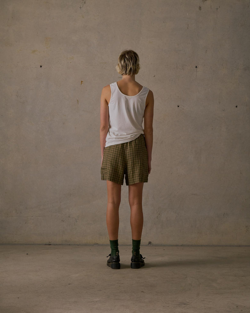 Patio Check Shorts