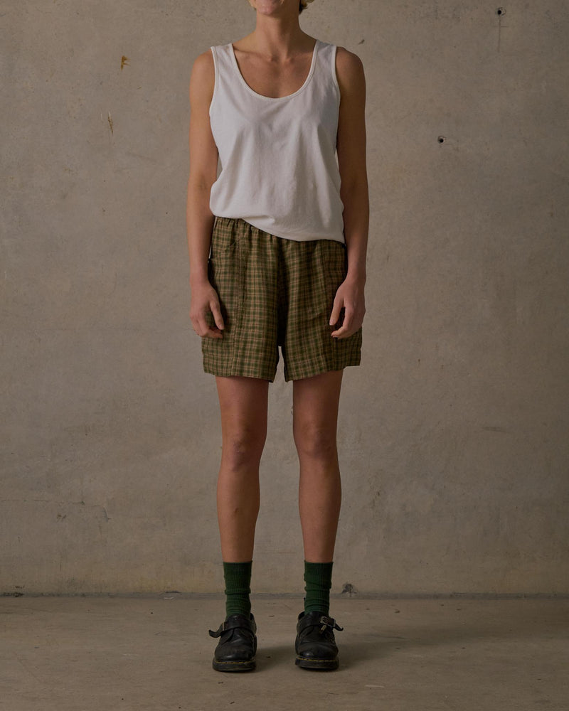 Patio Check Shorts