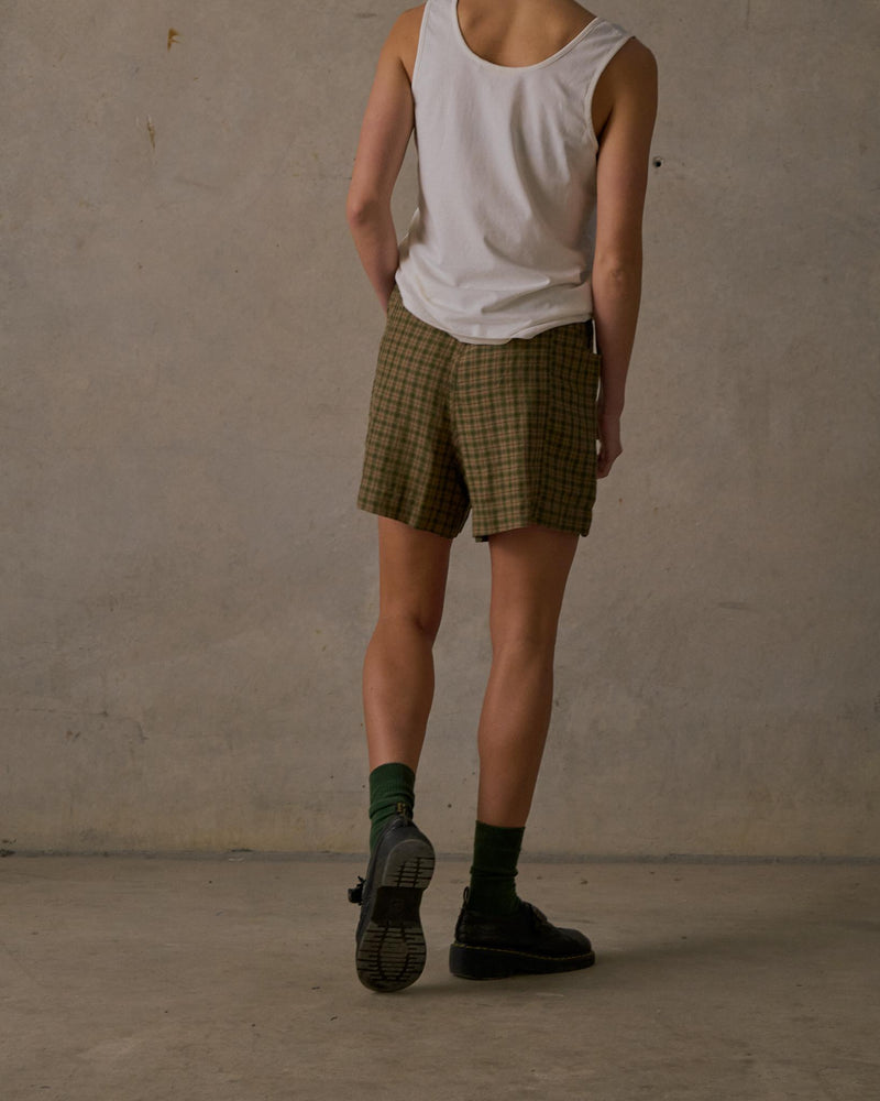Patio Check Shorts
