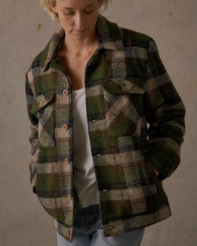 Wool Blanket Jacket (Womens)