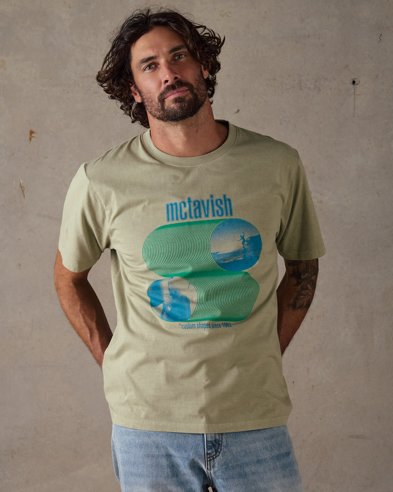 Waves Tee by Schuyler Beecroft