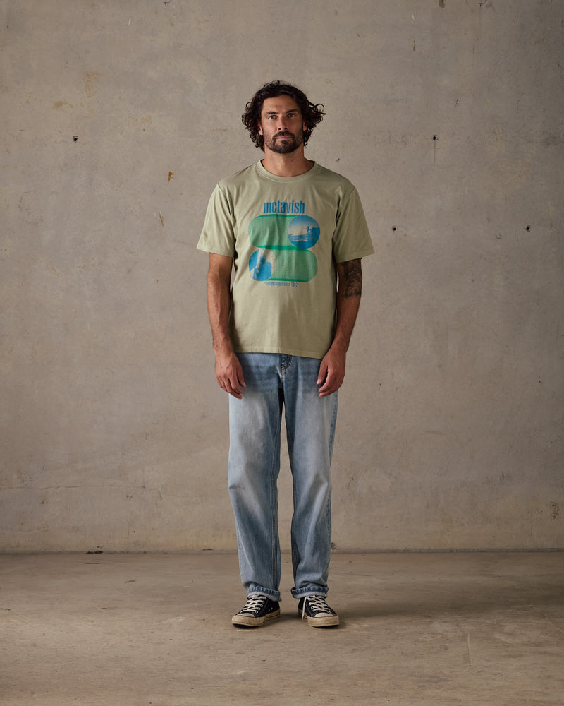 Waves Tee by Schuyler Beecroft