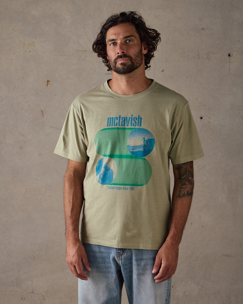 Waves Tee by Schuyler Beecroft