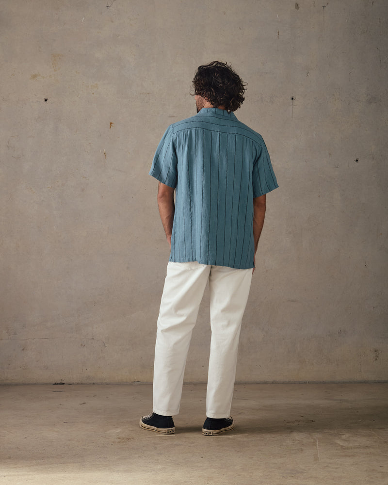Linen Stripe Shirt