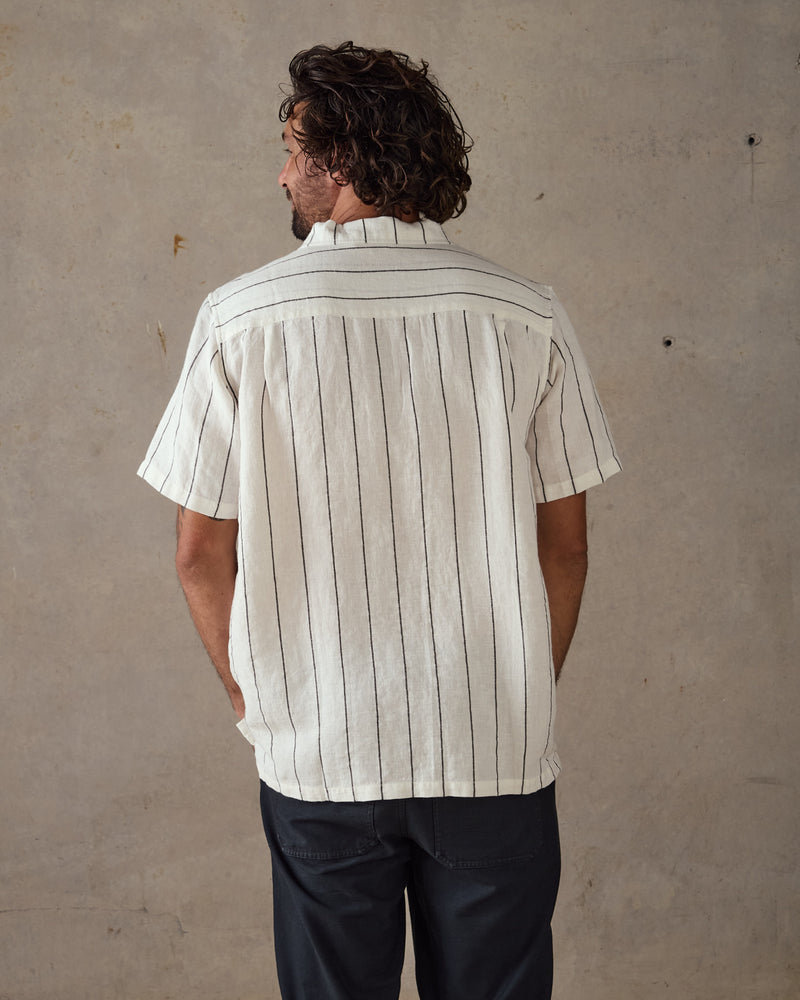 Linen Stripe Shirt