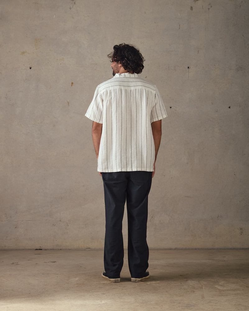 Linen Stripe Shirt