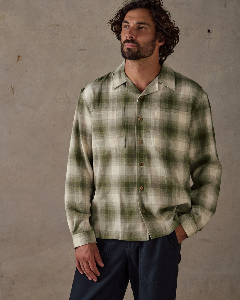 Relaxed Flannel Shirt