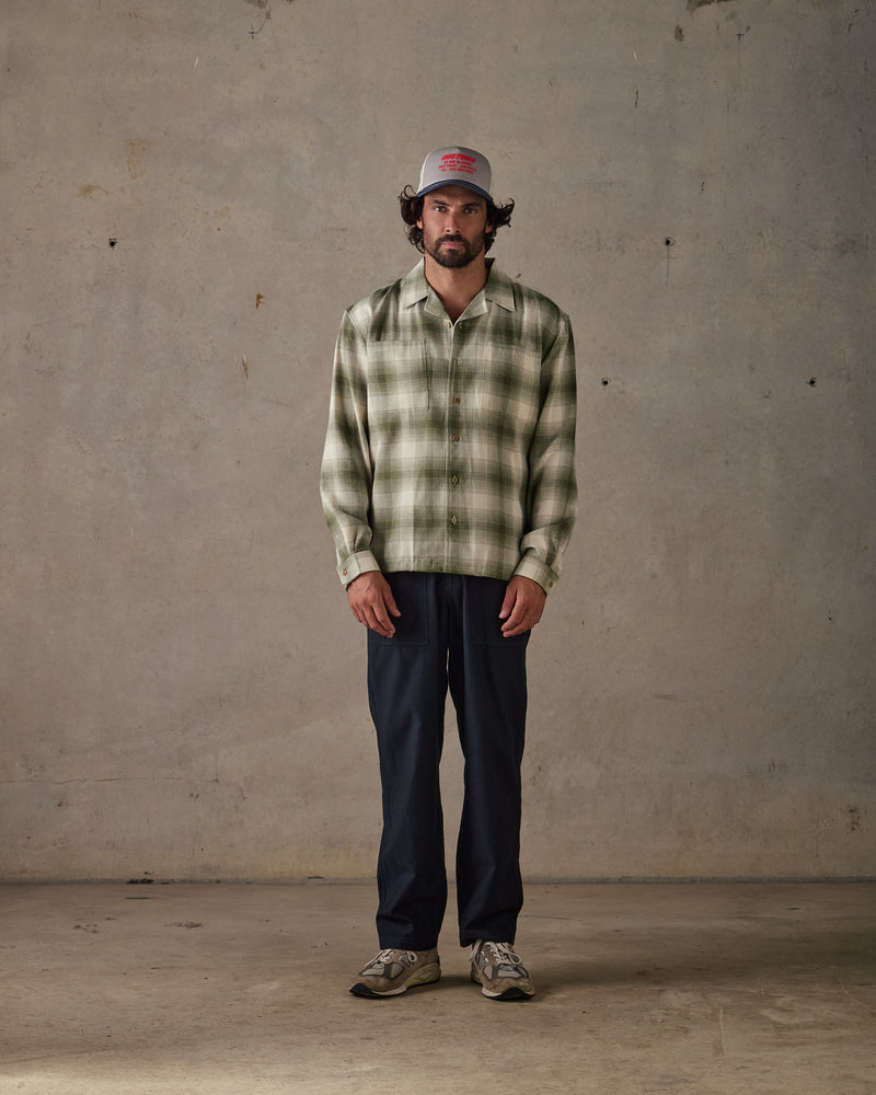 Relaxed Flannel Shirt