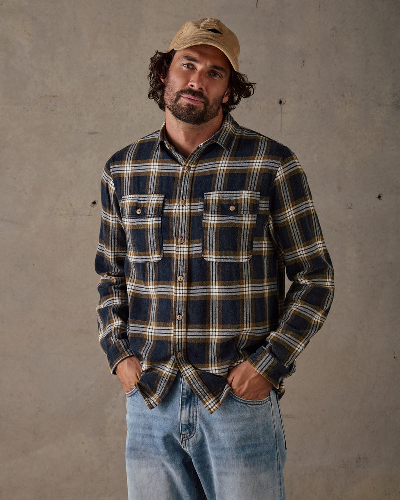 Twin Pocket Flannel Shirt