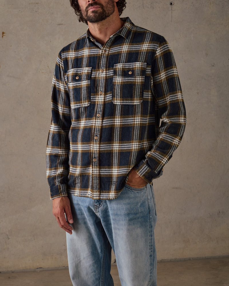 Twin Pocket Flannel Shirt