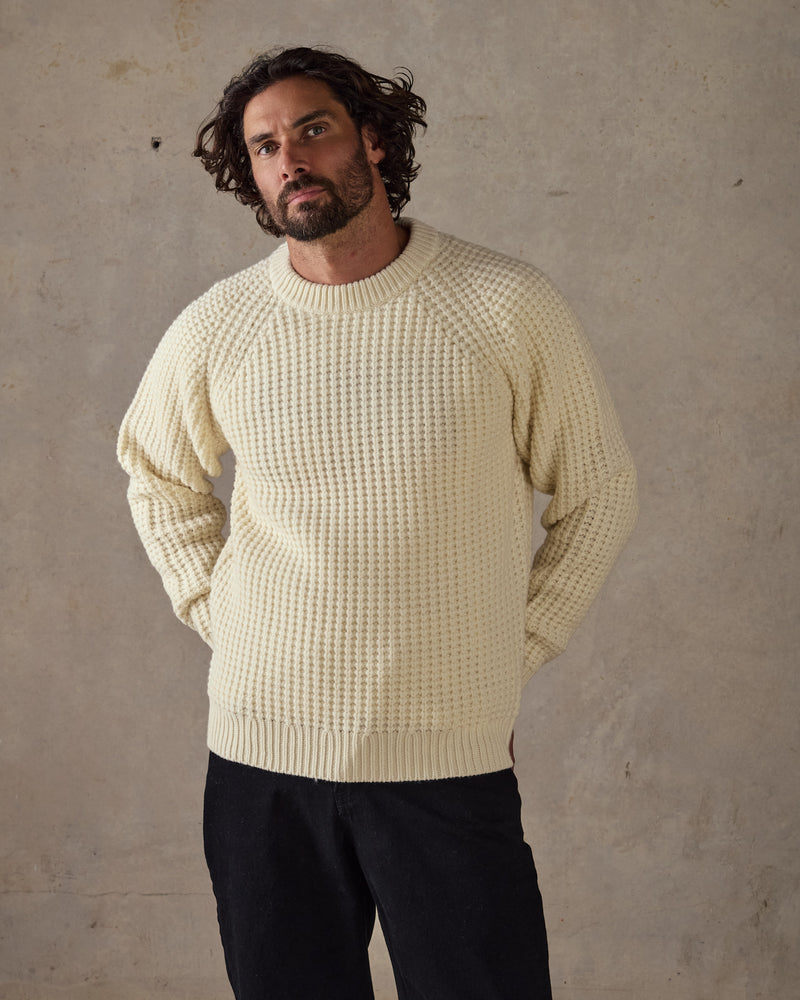 Waffle Merino Knit