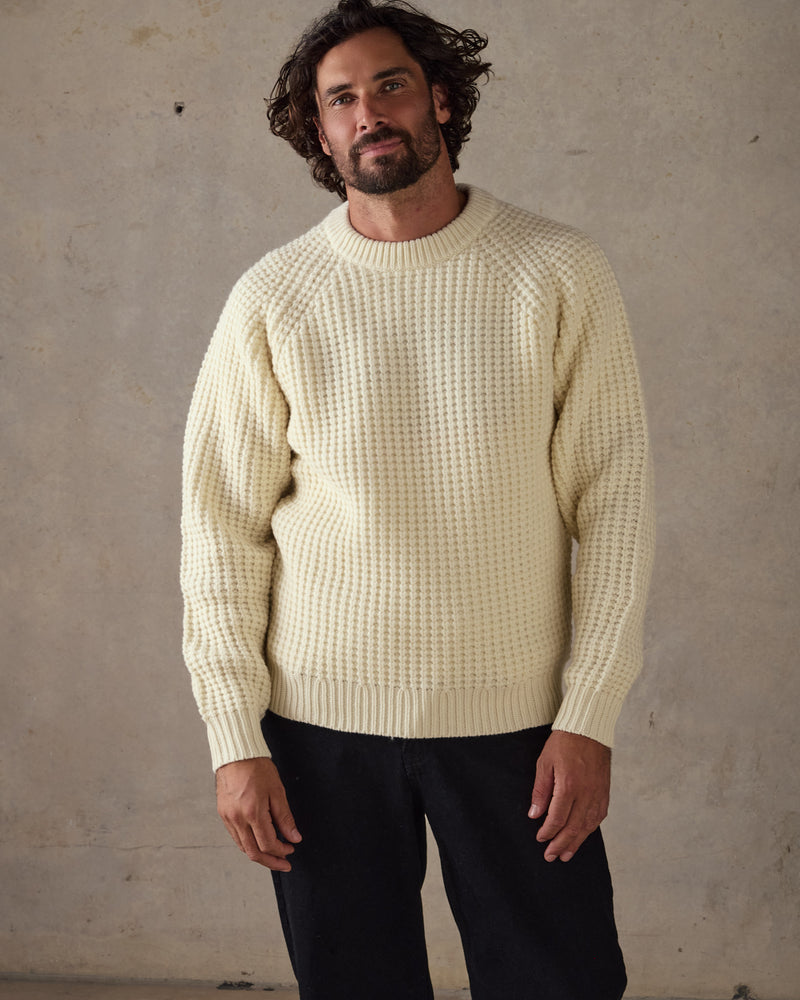 Waffle Merino Knit