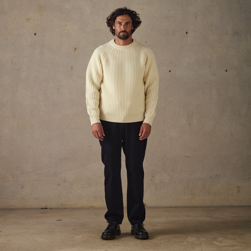 Waffle Merino Knit