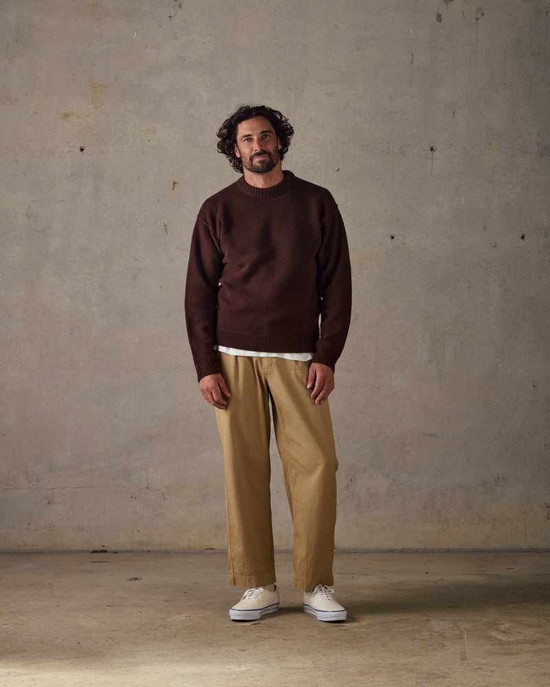 Reverse Seam Knit