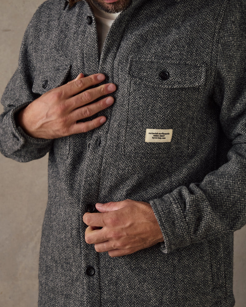 Wool Shirt Jacket