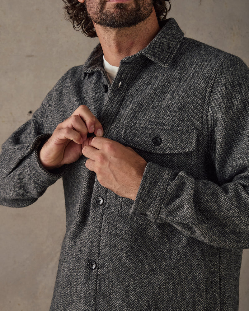 Wool Shirt Jacket