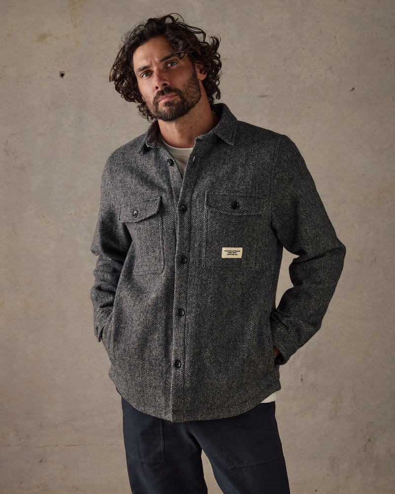 Wool Shirt Jacket