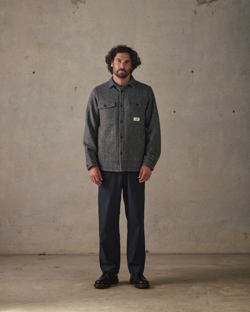 Wool Shirt Jacket