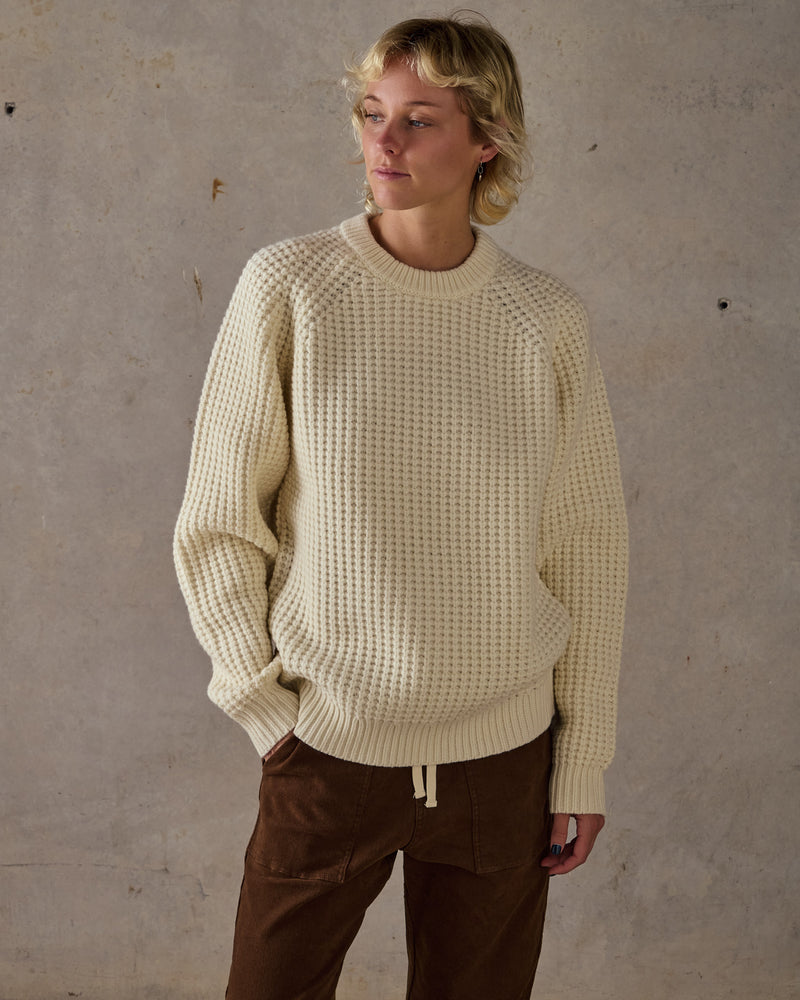 Waffle Merino Knit (Womens)