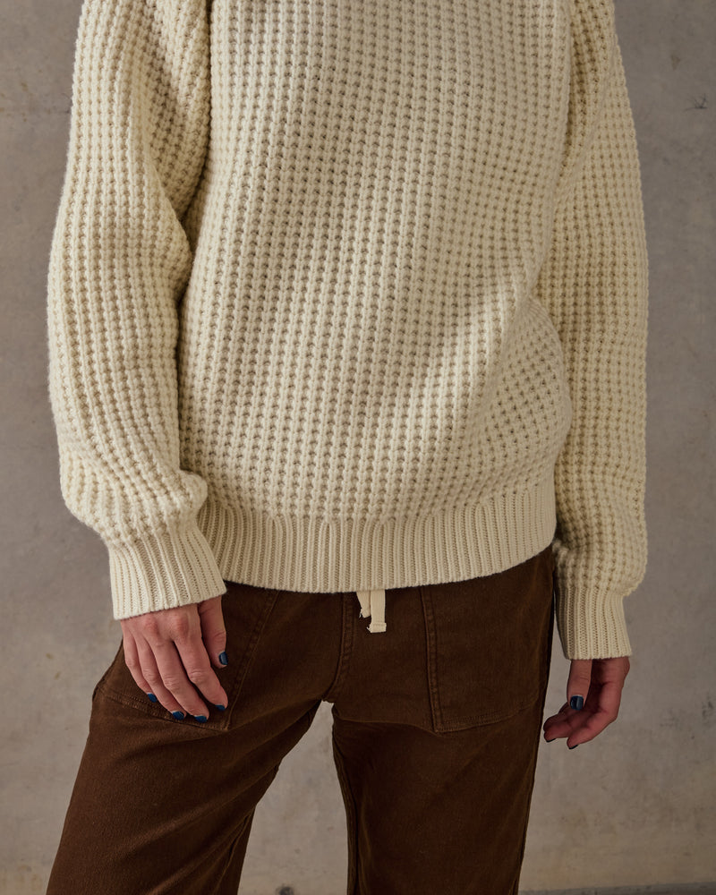 Waffle Merino Knit (Womens)