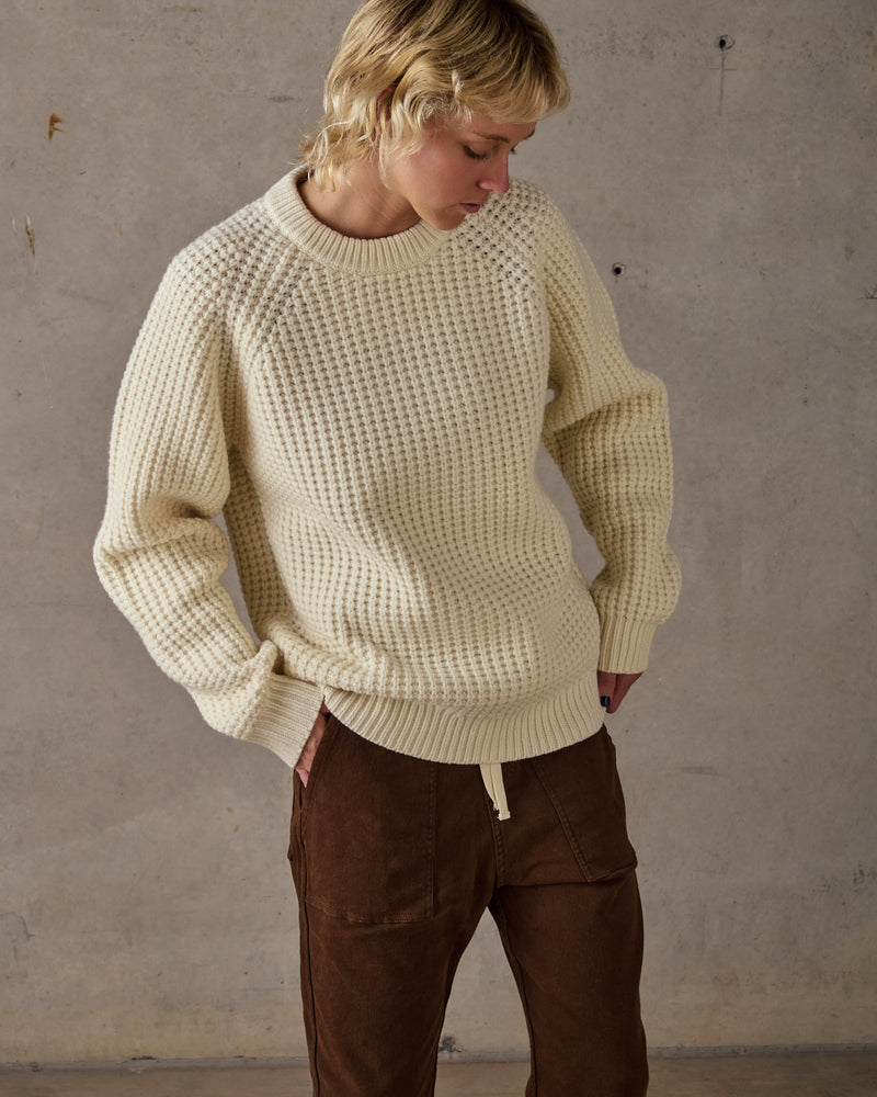 Waffle Merino Knit (Womens)