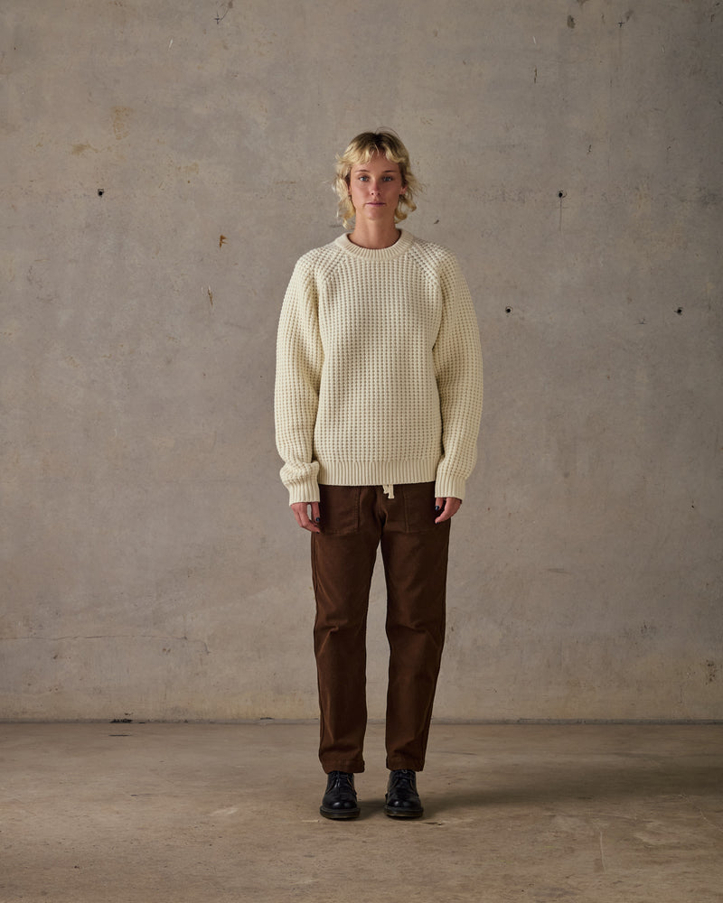 Waffle Merino Knit (Womens)