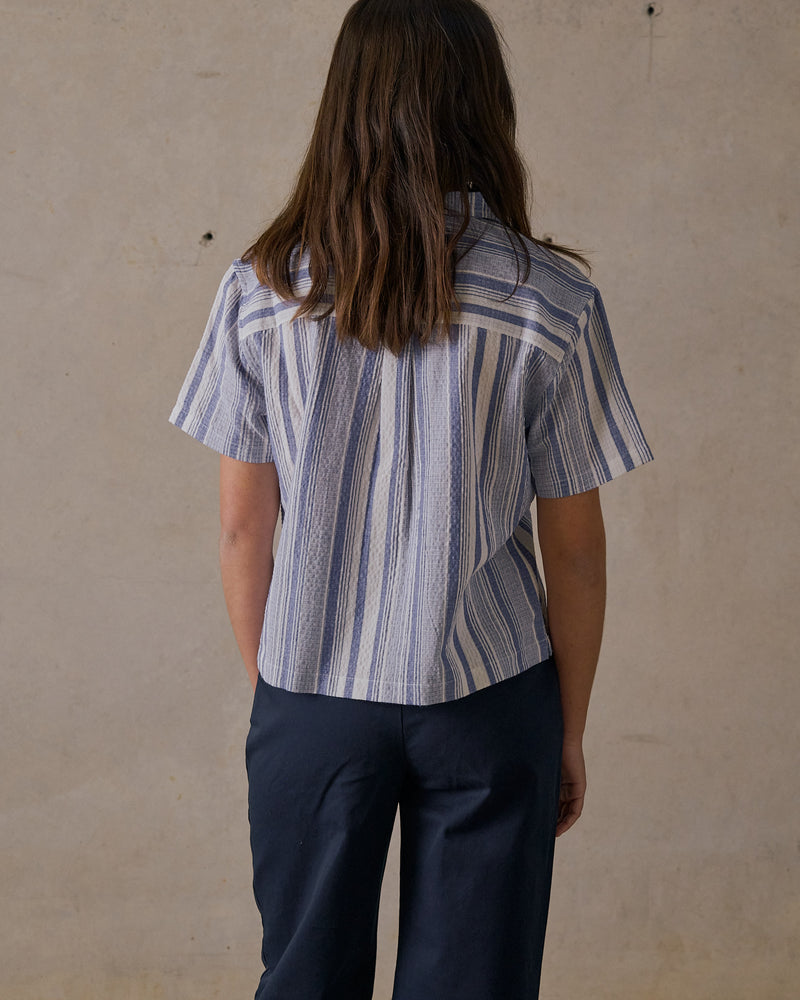 Boxy Button Up Shirt