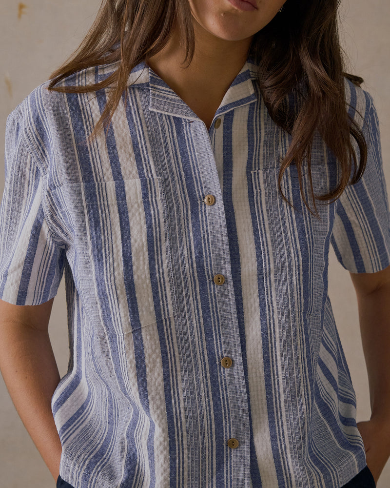 Boxy Button Up Shirt