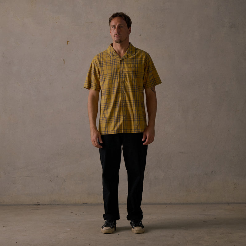 Washed Camp Collar Shirt