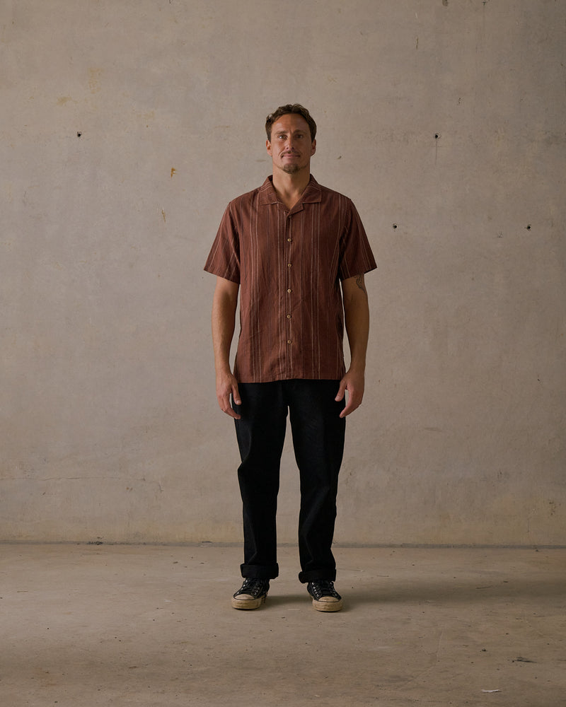 Washed Camp Collar Shirt