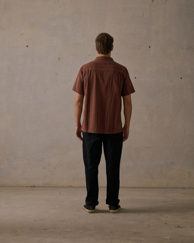 Washed Camp Collar Shirt