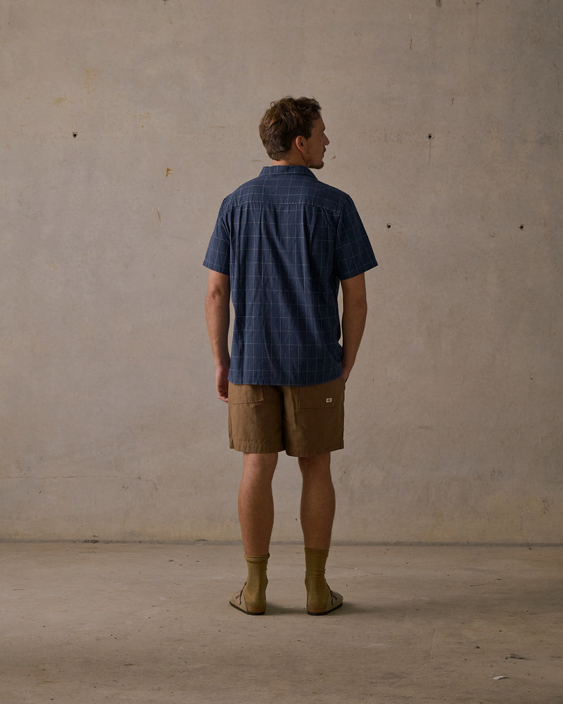 Washed Camp Collar Shirt