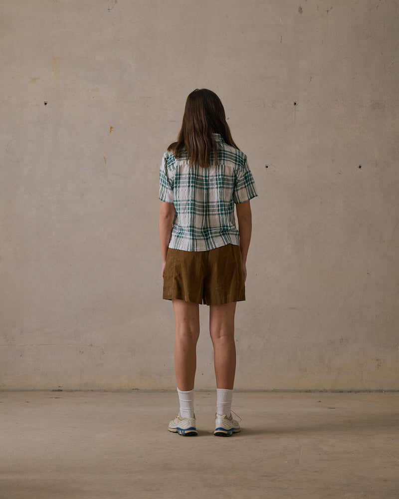 Boxy Button Up Shirt