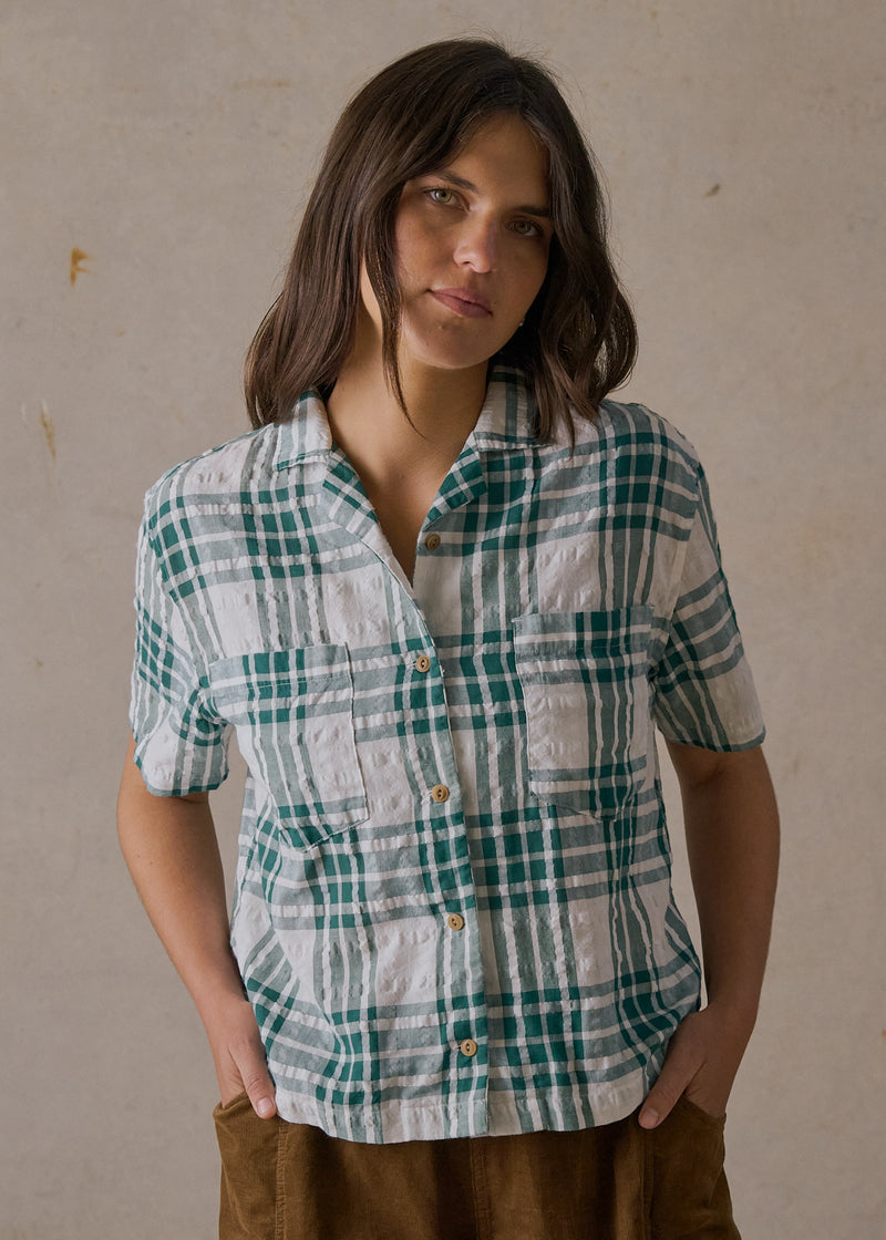 Boxy Button Up Shirt