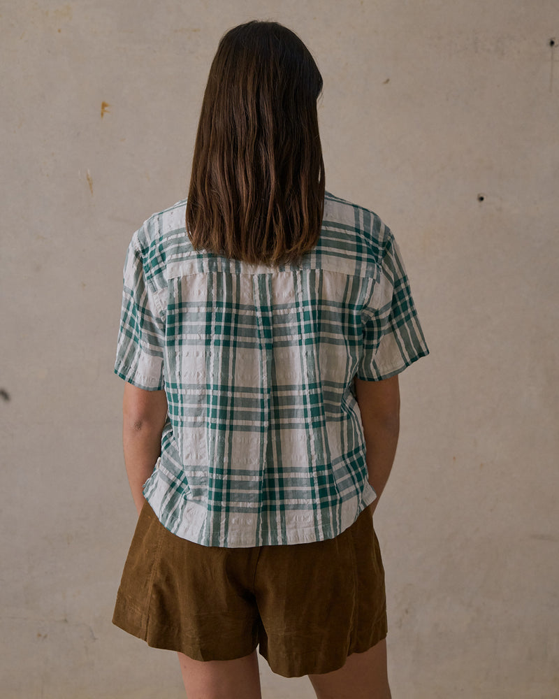 Boxy Button Up Shirt