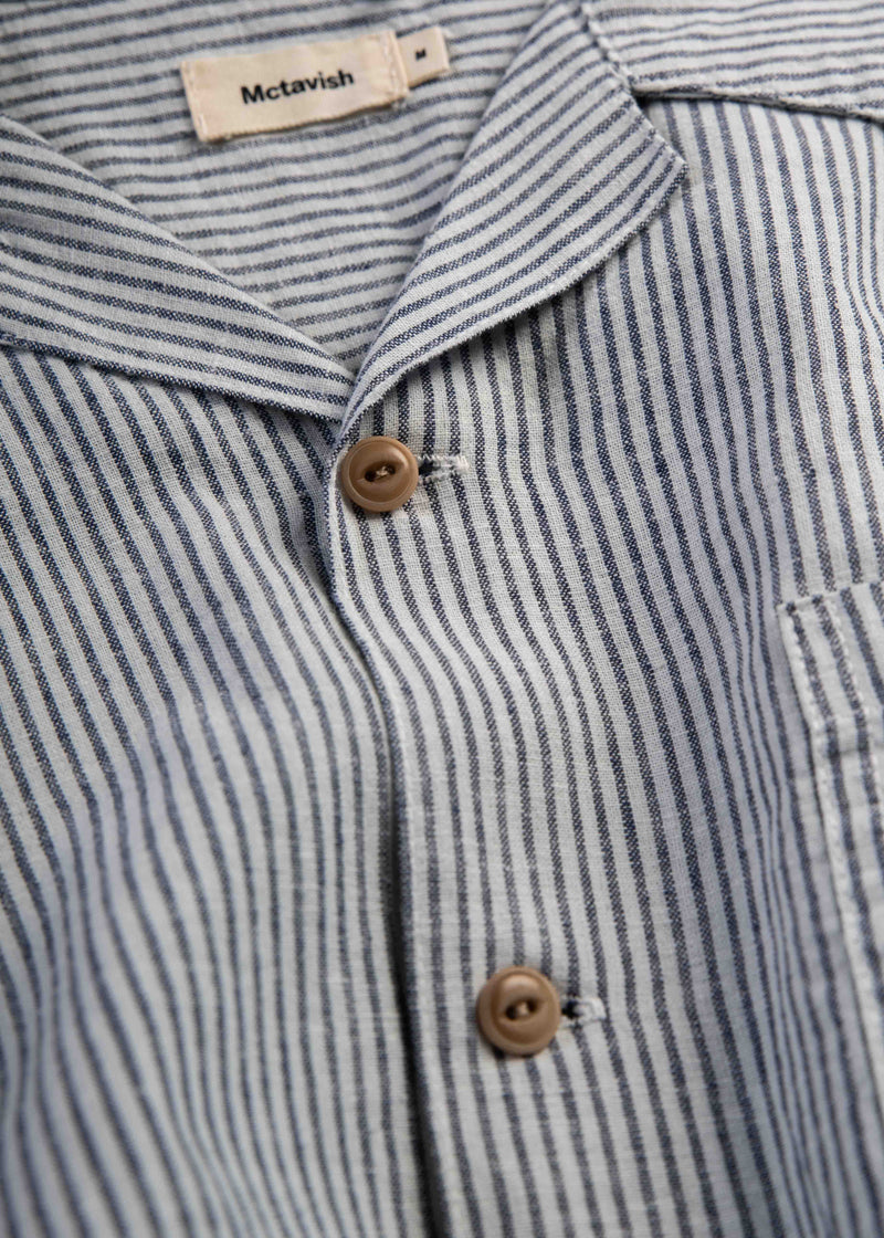 Hemp Stripe Shirt