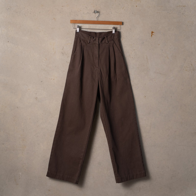 Wide Pleated Pants