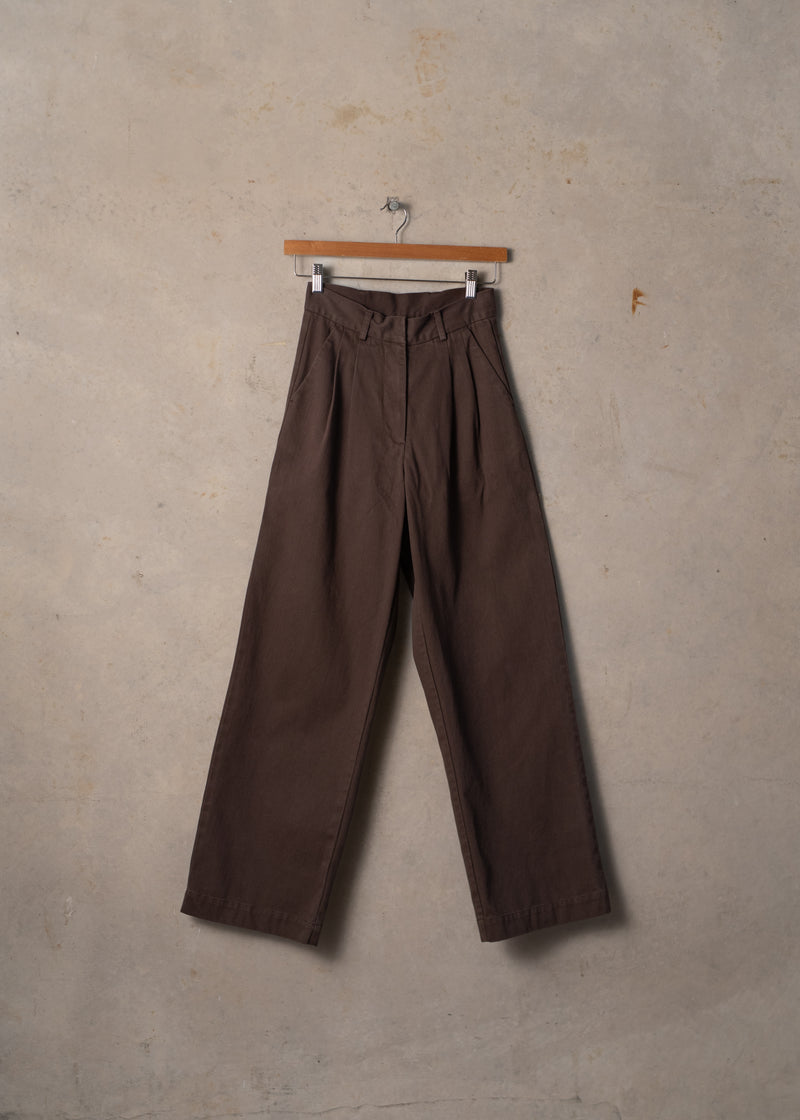 Wide Pleated Pants