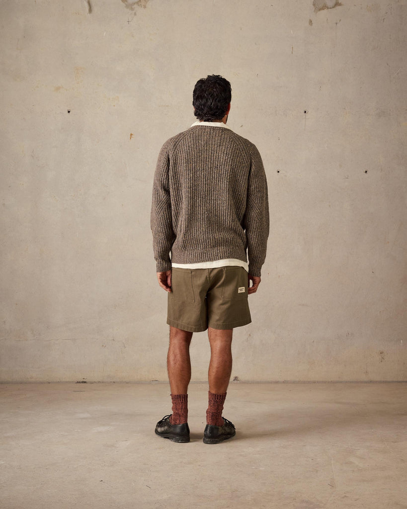 Mutimer FISHERMAN'S KNIT かつき 着用 Mutimer FISHERMAN'S KNIT か