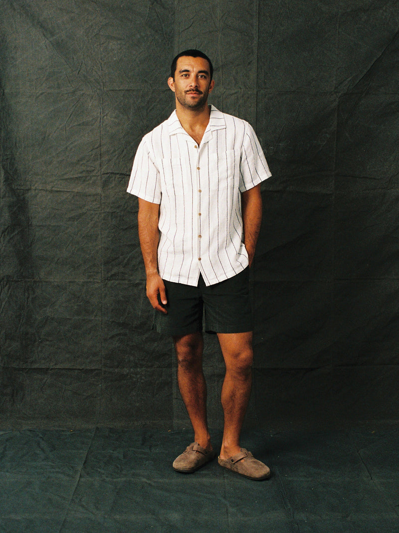 Linen Stripe Shirt