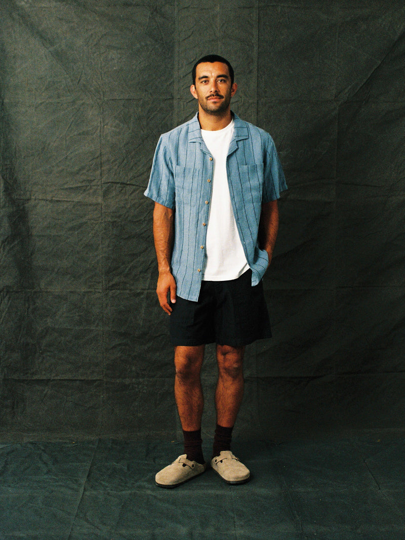 Linen Stripe Shirt