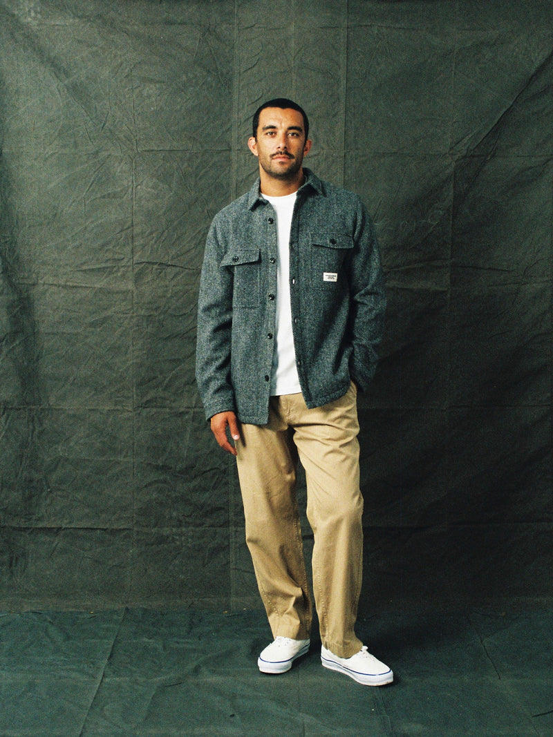 Wool Shirt Jacket