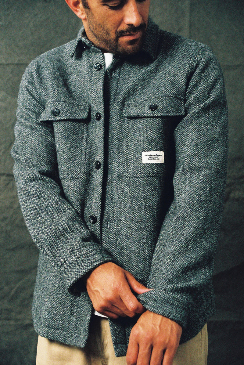 Wool Shirt Jacket